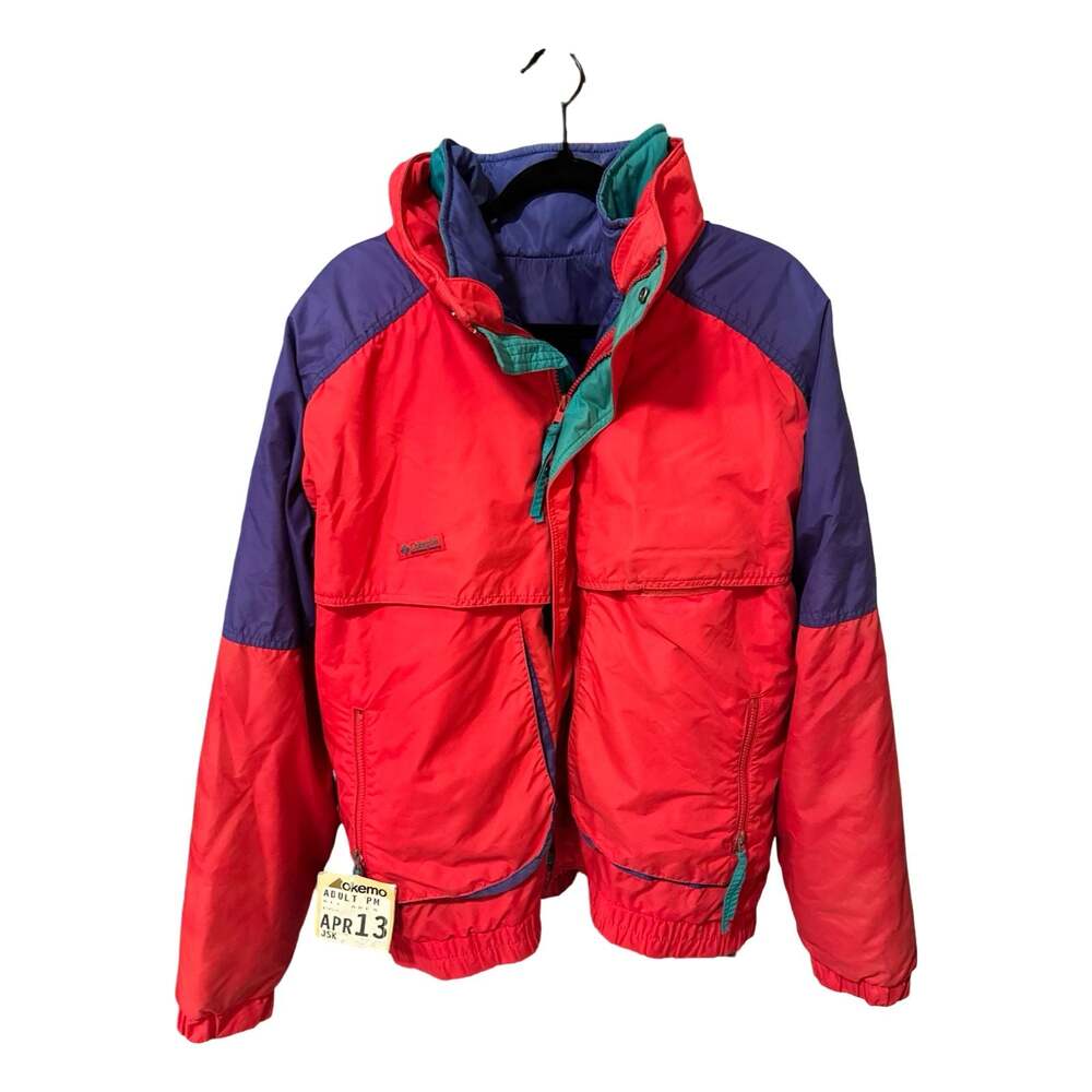 Vintage 90s Columbia Powder Keg Reversible Ski Jacket XL